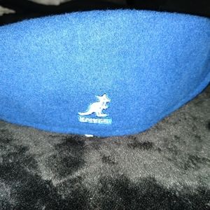 New 504 Kangol Cap Blue